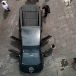 US Air Force Cybertruck tests